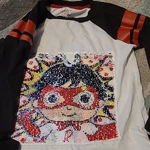 Ryan's world sequins longs sleeve shirt